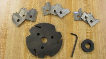 Corob Starter Kit: MHK25 Molding Knife Head & 3 sets of Knives (#3,15,21)