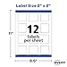 Avery Printable Blank Square Labels, 2