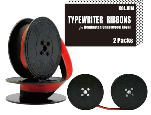 Fita de máquina de escrever, bobina dupla fita universal de máquina de escrever para fita de máquina