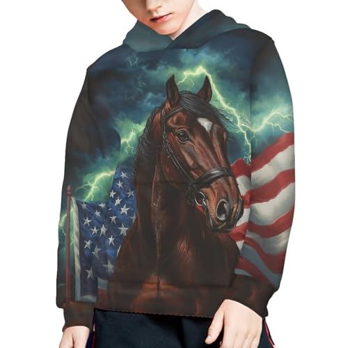 Sweatshirt for Boys Long Sleeve Hoodies Kids 6-16 Pullover Tops Fall Clothes