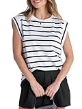 ENCOLURE RONDE: Mettez en valeur votre encolure avec le design classique à encolure ronde, parfait pour mettre en avant les accessoires et ajouter une touche de charme intemporel à votre tenue
