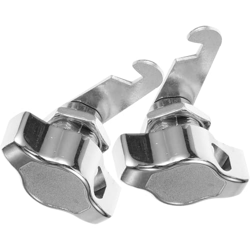 Toddmomy 2 Pezzi Serratura di Sicurezza per Armadietti senza Chiavi in Metallo da 16Mm Serratura per Cassetti ad Alta Resistenza per Armadio Domestico e Cassetta Postale Accessorio