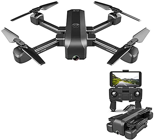 Foldable Drone 4K Camera Live Video WiFi FPV RC Quadcopter Altitude Hold Headless Mode One Key Off/Landing App Control Long Flight Time for Beginners