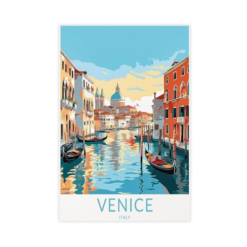 Toile Venice2 grand poster de décoration murale 60 x 90 cm