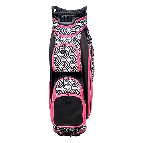 Glove It Golf Ladies Lightweight Cart Bag 6lbs, 15-Way Divider, 9 Pockets - Mod Links