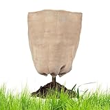 Generisch antiheladas para Plantas, de Yute con cordón de tracción, para arbustos, para Exteriores, jardín, terraza, Invernadero, Verduras, Flores, pernoctación