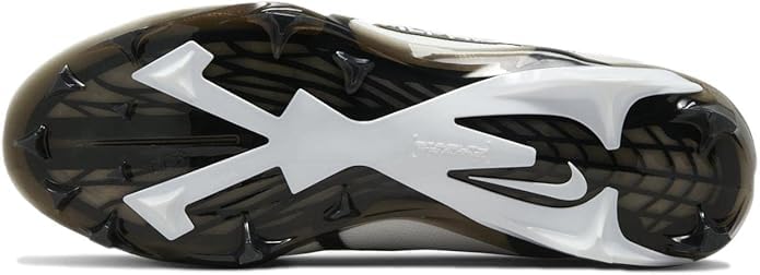 Image of Nike Alpha Menace Elite 3 White /Particle Grey /Opti Yellow /Black Mens Football Cleat.