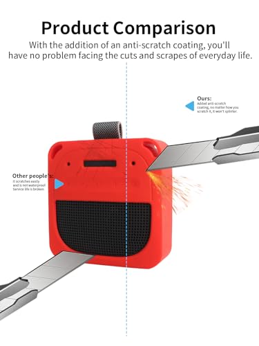 Protector para altavoz Bose Soundlink Micro II funda de silicona a prueba de golpes negra 6