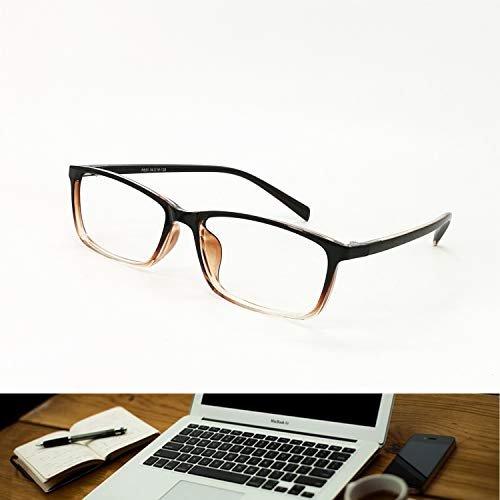 Image of Computer Reading Glasses Blue Light Blocking - Reader Eyeglasses Anti Glare Eye Strain Light Weight for Women Men