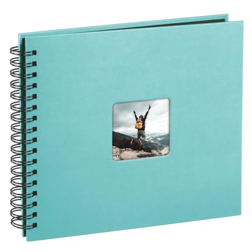 Miniatura 3 de Hama Álbum De Fotos Para Pegar Y Escribir Álbum De Fotos De 28x24cm, 50 Páginas, Compartimento En La Portada Para Insertar Foto Color Turquesa.