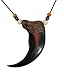 3 1/2" Grizzly Bear Claw Resin Replica Necklace Pendant