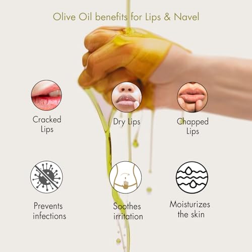 Image of Pink Woolf Olive Oil for Hair & Skin | Light & Quick-Absorbing | Ideal for Body Massage | 3 Bottle Pack