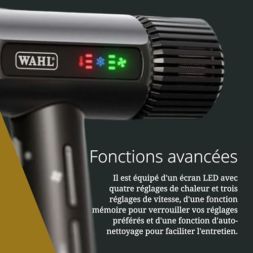 Sèche-cheveux professionnel avec diffuseur Wahl Vanquish séchage rapide - 5