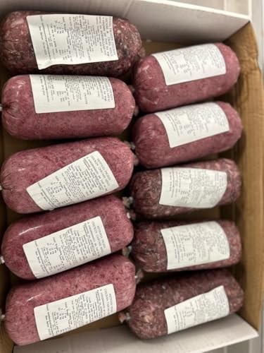 TRUEPAWS Raw Foods Frozen Raw Dog Food Mix Box Frozen Dog Food 42x 500g bags 21kg box. - Includes Chicken Tripe offal) Dog Meal BARF Diet