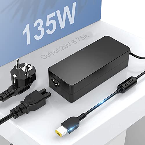 Caricabatterie CA da 135W 20V 6,75A per Lenovo