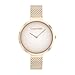 Produktbild Calvin Klein Analog Quarzuhr für Damen mit Rotgoldfarbenes Edelstahl-Mesh-Gliederarmband - 25200080