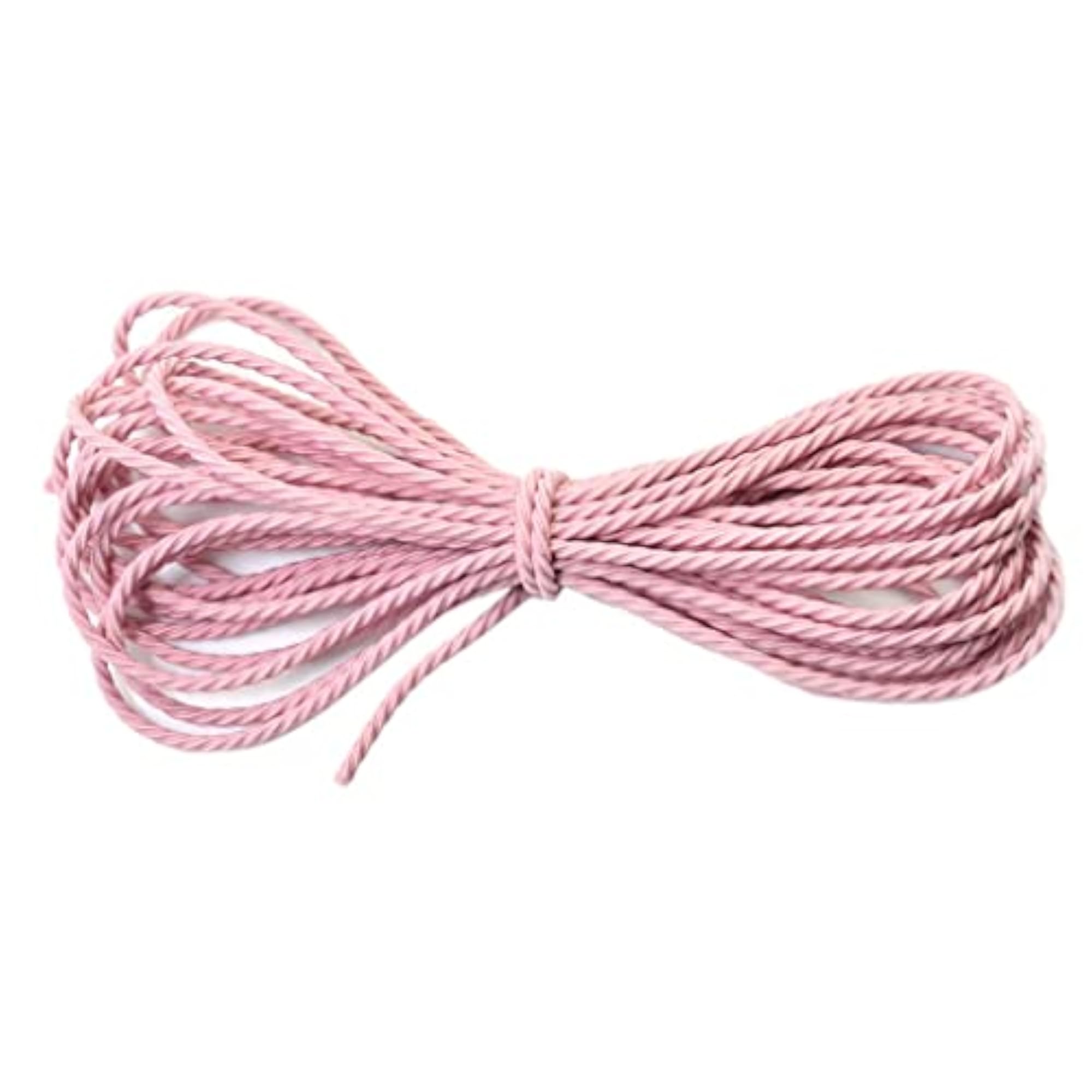 2.8mm Elastic Hairband Ponytail Holder DIY Hair Ties Material, 50m Pink