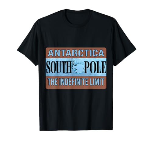 El límite indefinido - Antarctica Continent Travel Camiseta