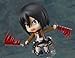 Good Smile Attack on Titan: Mikasa Ackerman Nendoroid Action Figure, Multicolor