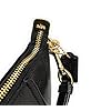 COACH Pebbled Leather Marlon Hobo Shoulder Handbag (IM/Black)