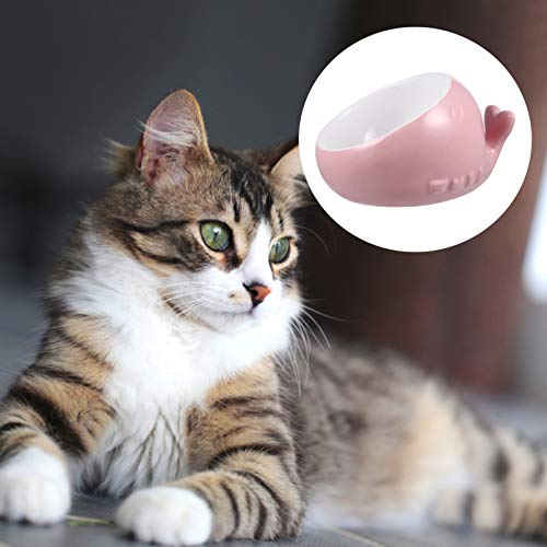 ULTECHNOVO Vasilhas de Cerâmica Levantadas para Gatos Vasilhas Inclinadas para Alimentos Ou Água Vas