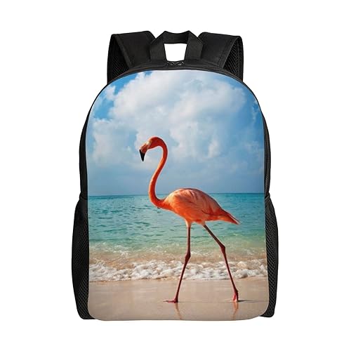Sac à dos étanche flamant rose grand confort pour le plein air
