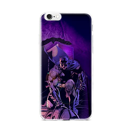 Ert Group Funda para teléfono móvil iPhone 6/6S Original y con Licencia Oficial de DC con diseño Batman 072 Perfectamente Adaptada a la Forma del teléfono móvil, Funda Hecha de TPU