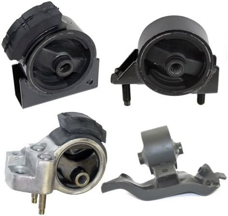 Compatible with 1990-1992 Toyota Corolla 1.6L 2WD AUTO 3Spd SOHC Motor & Trans Mount 4 PCS : A6227, A6228, A6219, A6223 - K0446