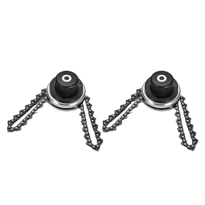 Genérico Pieza de Repuesto for Cabezal de Corte M10, Alta dureza, Engrosada, Resistente a los Impactos, Adecuada for desbrozadora Universal.(2pcs)