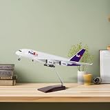 1/200 A380 do modeli samolotów FedEx - odlew ciśnieniowy do Airbusa A380, model samolotu, zestaw ze stojakiem (14 in-L) wstępnie zbudowany model samolotu dla dorosłych, lotnictwo, prezent, kolekcja na