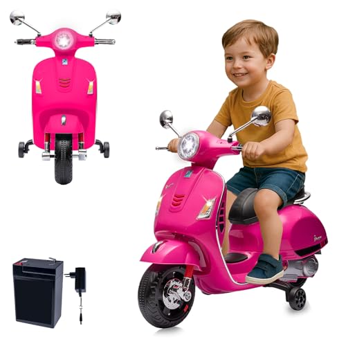Scooter Vespa GTS 125 Jamara enfant : idée cadeau pour fille et garçon