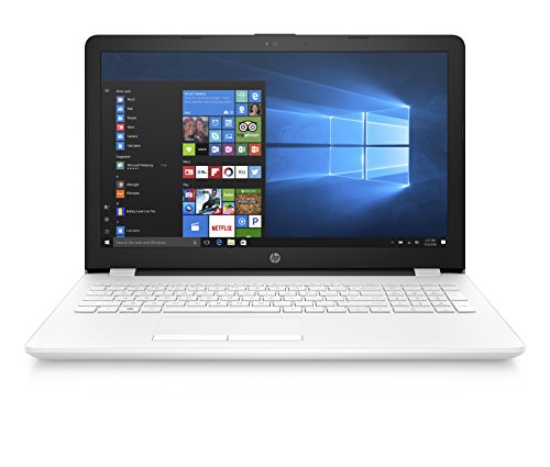 HP - PC 15-bs523nl Notebook, Intel Celeron N3060, RAM 4 GB, SSD 128 GB, Grafica Intel HD 400, Windows 10 Home, Schermo 15.6” HD Antiriflesso, Lettore Micro SD, USB, HDMI, RJ-45, Webcam, Bianco