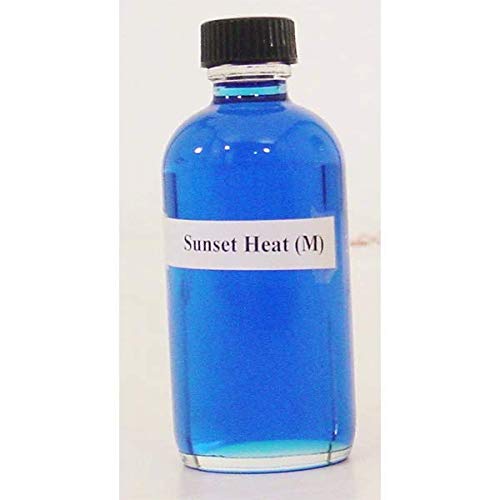 Sunset Heat Body Oil for Men | Sunset Heat Type Fragrance Scented Perfume Body Oil for Men | Sunset Heat Fragrance Oil | Sunset Heat Essential Oil | Organic Pure, Great Smell (4 oz)