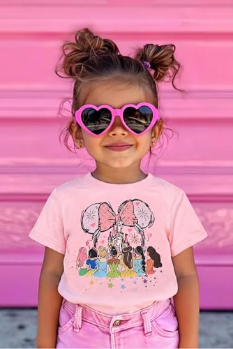 Image of Magic Kingdom Shirt for Girls - Princess Magical Shirts Cute Graphic Kids Toddler Holiday Vacation Tee Top