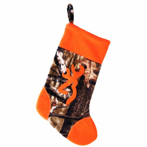 Browning Blaze and Camo Christmas Buckmark Stocking by Browning