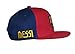 Fc Barcelona Snapback Messi Cap Hat Adults (Maroon - Blue)