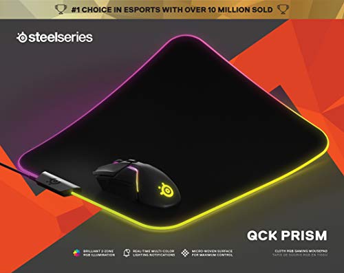 SteelSeries-QcK-Prism-Alfombrilla-de-raton-para-juegos-Iluminacion-RGB-de-2-zonas-Iluminacion-de-eventos-en-tiempo-real-Optimizada-para-sensores-de-juego-Tamano-M-320mm-x-270mm-x-2mm