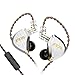 Produktbild CCA C12 Headset 5BA 1DD Hybrid 12 Einheiten HiFi Bass Ohrhörer In Ear Monitor Kopfhörer Noise Cancelling Earphones Golden mit Mikrofon