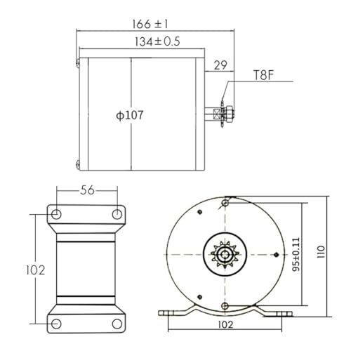 Elektromotor 48V 2000W Hocngeschwindigkeits-Narbuirstenlosem 33A Controller und Pedaltenmotor miteschleunigerfur Elektroroller E-Fahrradmotor Go Kart Umrüstsatz