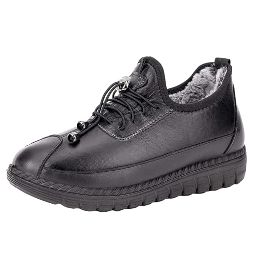 Produktbild von Generisch 2026-Stiefeletten Damen Damen Und Winter Mode Keilabsatz