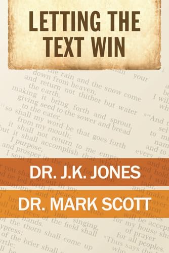 Letting The Text Win 0899004954 Book Cover