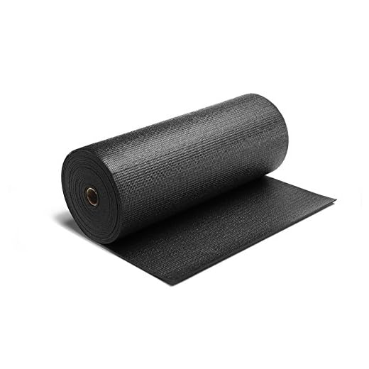 Reizen Tech Max-Tough Tool Box Liner-18 inches x 24 feet x 3mm - Stay-Put Surface Defends Against Wear and Tear - Keeps Tools Protected and Organized - Garage Shelves, Tool Chest, and Cabinets - Black