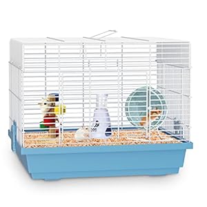 Small Hamster Cage, Small Animal Travel Cage – Ideal for Temporary Carrier or Transport of Hamster,Mice, Rats, hampsters, Gerbils, Parrot,Bird,and Baby Squirrels.