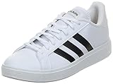 adidas Grand Court, Sneakers Hombre, Blanco Ftwr White Core Black Ftwr White, 43 1/3 EU