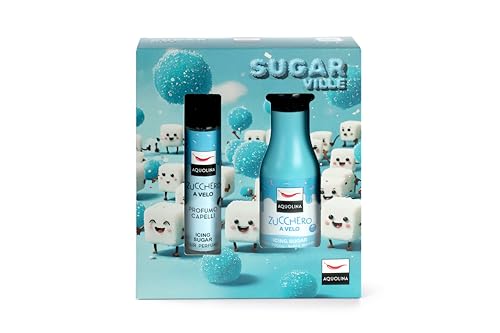 Aquolina Cofanetto Zucchero A Velo - Sugar Ville - Hair Perfume 100 Ml + Bagno Doccia 250 Ml