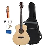 FORME SPÉCIALE : Cette guitare pour jeunes pour débutants comprend également un barrage en X festonné, un manche en acajou, facile à jouer pour les débutants et les guitaristes expérimentés.