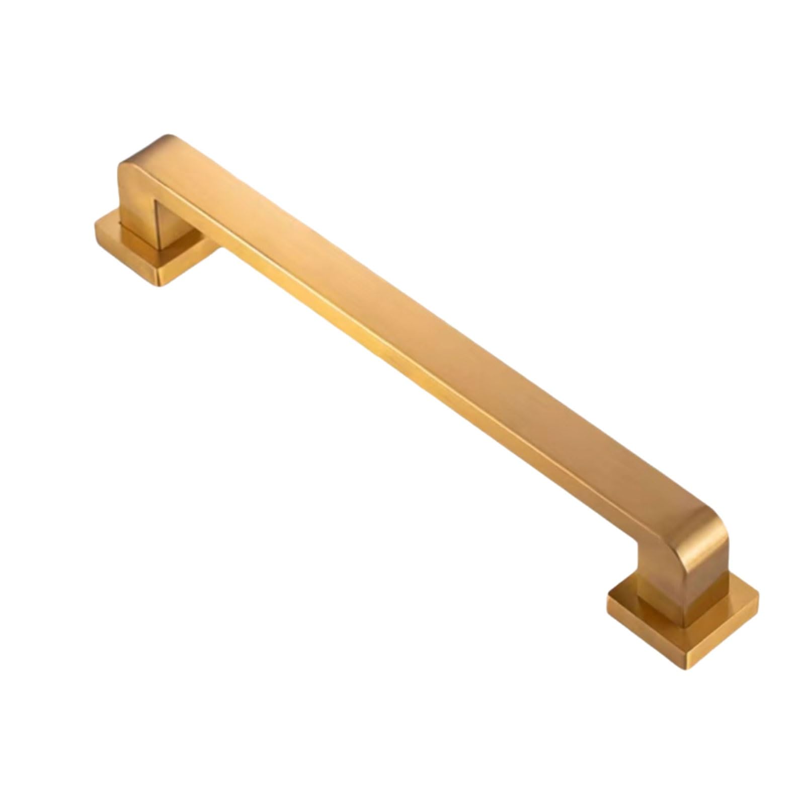 Asa de baño de Acero Inoxidable con Tornillos Ocultos, Resistente Agarre de Ducha para Pared, para Personas Mayores (Dorado, 100 cm)
