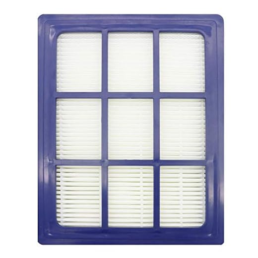 Dammsugare tillbehör Tvättbart H12 HEPA-filter dammsugare Tillbehör Delar Filter Fit för Nilfisk Power Series 1470432500 P10 P12 P20 P40