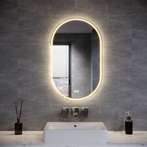 wall mounted vanity mirrors led