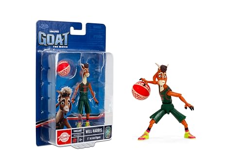 Jada Goat Will Harris (Thorns Uniform Version) Action Figure – 5” Scale Collectible with Roarball Accessory 4.5” Figure Toys